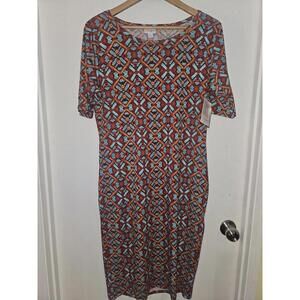 Lularoe Julia Dress Size Large